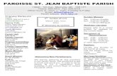 PAROISSE ST. JEAN BAPTISTE PARISH sjbp 2013-03-10.pdf · PAROISSE ST. JEAN BAPTISTE PARISH 10020 - 100 Ave., Morinville, AB T8R 1P7 Phone: 939-4412 Fax: 939-2016 Office hours: 9 -