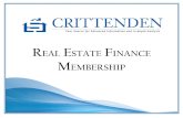 Real estate Finance MeMbeRship · toward alternative sources of capital and be willing to pay higher interest rates and origination fees. Fixed rates will be around 4% to 4.75%. Floating