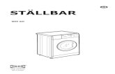 GB STÄLLBAR · 3 compartment 1: pre-washing deter-gent (powder) Before pouring in the detergent, make sure that extra compartment 3 has been removed. compartment 2: detergent for