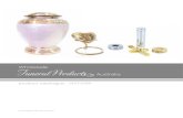 product catalogue - 2017-2018 - Distinctive Funerals€¦ · Mevisto Cremation Sapphires and Rubies 4-5 Stainless Steel Cremation Jewellery 6 Candle Urns 7 Urns - The Elegance of