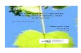 The TEEB Valuation Database: overview of structure, data ... · been used for the overview of “Estimates of monetary values of ecosystem services” published as Appendix 3 (De