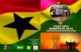 CITIZENS ENERGY MANIFESTOENE… · The Manifesto also ushers in an era in which elections become platforms for generating policy reforms, building political consensus on policies