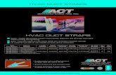 HVAC DUCT STRAPS - EMS Partners Inc · Additional HVAC Products STANDARD CABLE TIES Advanced Cable Ties carries an extensive line of cable tie products and accessories. Please visit