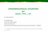 EPIDEMIOLOGICAL SITUATION for S&GP, PPR and BTand BT 31/08 –01/09 2015 Sheep&Goat Pox Disease 31/08 –01/09 2015 Current Epidemiological Situation for S&GP •S&GP spreads sporadically