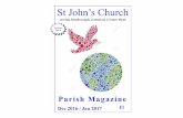 serving Stanborough, Lemsford, Cromer Hyde Mag Dec 16 Jan 17 no a… · Dec 2016 / Jan 2017 St John’s Church serving Stanborough, Lemsford, Cromer Hyde Parish Magazine Christmas