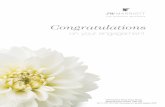 Congratulations - Marriott International · 2020. 1. 15. · on your engagement Congratulations. 1050 Paignton House Road, Minett, Muskoka Lakes, Ontario P0B 1G0 Tel +1.705.765.1900
