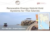 Renewable Energy Hybrid Grid Systems for Thai Islandsppp.energy.go.th/.../05/Presentation_Koh-Mak-Noi-1.pdf · Page 13 Power Generation –Overview 08.03.2018 Koh Mak Noi –Site
