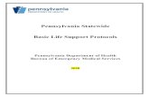 Pennsylvania Statewide Basic Life Support Protocols · 2020. 8. 11. · BLS Protocols” to the EMS providers of Pennsylvania. This 2019 update contain many important changes, but