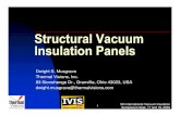 Structural Vacuum Insulation Panels - OISDoisd.brookes.ac.uk/ivisnet/resources/presentations/2A... · 2017. 2. 8. · 9th International Vacuum Insulation Symposium Sept. 17 and 18,