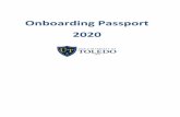 Onboarding Passport 2020 - University of Toledo · 2020. 8. 18. · 4 ABOUT THE UNIVERSITY OF TOLEDO The University of Toledo is one of 14 state universities in Ohio. We were established