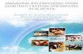 AMBIENT - AlbertaDepartment/deptdocs.nsf/all/epw1094… · The study’s secondary objective was to compare ambient air concentrations of the five parameters‐of‐interest to existing