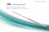 Sterile Single-use The surgeon's choice · Smooth edges for patient comfort and safety Large sizes (wide and short) suitable for giving injections Robust Single-use Specula ... SSP1001