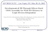Development of 3D Through Silicon Stack (TSS) Assembly for … · 2014. 5. 20. · Development of 3D Through Silicon Stack (TSS) Assembly for Wide IO Memory to Logic Devices Integration
