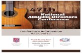 Conference Information #ADConf16€¦ · 2016 National Federation of State High School Associations National Interscholastic Athletic Administrators Association Conference Information