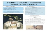 SAINT VINCENT FERRERsaintvincentferrer.org/wp-content/uploads/sites/94/2020/... · 2020. 8. 20. · Memorial of Saint Augustine, Bishop , Doctor of the Church Ivy Bissette - Healing