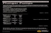 SJ & XJ Series Pumps Plunger Pumps - AR North America · Operating Instructions and Parts Manual SJ & XJ Series Pumps Form SJ-XJ-OM 1006 Description This plunger pump will pump up