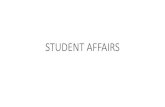 STUDENT AFFAIRS - University of Akron Affairs org charts STUDENT... · • Student Affairs Division • Office of VPSA • Accessibility • Career Services • Dean of Students •