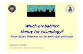Which probability theory for cosmology? · systematics impact + SZ + WL calibration + Planck CMB + Planck CMB 2015 2009 ... z Thermodynamic integration: brute force, computationally