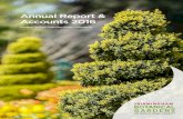 Annual Report & Accounts 2016 - Birmingham Botanical Gardens · NOTICE IS HEREBY GIVEN that the Annual General Meeting of Birmingham Botanical and Horticultural Society Limited will