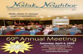 Make plans to attend your Cooperative’s … · March-April 2009 Offi cial Publication of Nodak Electric Cooperative Make plans to attend your Cooperative’s Saturday, April 4,