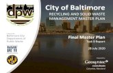 publicworks.baltimorecity.gov · 1 Table of Contents ABBREVIATIONS AND ACRONYMS ...