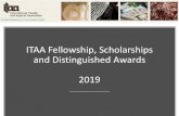 ITAA 2019 Awards Ceremony€¦ · Sara Douglas Fellowship for Professional Promise-Masters Mikayla DuBreuil, University of Delaware. Sara Douglas Fellowship for Professional Promise-Masters