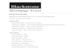 Final Transcript - Blackstone Mortgage Trust · Final Transcript Blackstone Mortgage Trust, Inc.: 1Q 2017 Earnings Call April 26, 2017/10:00 a.m. EDT Page 9 closed late in the quarter,