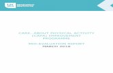 CARE…ABOUT PHYSICAL ACTIVITY (CAPA) IMPROVEMENT …€¦ · CAPA takes a whole setting approach to effectively support the implementation of impactful and long-lasting improvements
