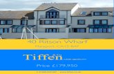 40 Ritson Wharf - OnTheMarket · Price £179,950 t: 01900 822 997  40 Ritson Wharf Maryport, CA15 8AF
