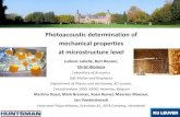 Photoacoustic determination of mechanical properties at …sapem2017.matelys.com/proceedings/Characterization/KN.pdf · 2018. 1. 18. · Jan Vandenbroeck Huntsman Polyurethanes, Everslaan