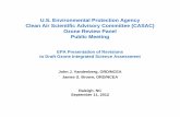 U.S. Environmental Protection Agency Clean Air Scientific …yosemite.epa.gov/sab/sabproduct.nsf/87AF01C3BD06EB... · 2020. 5. 8. · EPA Presentation of Revisions to Draft Ozone