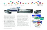 Zebra Card Printers - bridgewayid.com · Zebra Card Printers Datasheet 3 Advanced retransfer technology for the highest security applications. A robust, photo-quality card printer