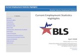 Current Employment Statistics Highlights · Employment in financial activities fell by education (CES Highlights Release Date: May 8, 2020 services ( -797,000), in membership associations