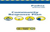 Community Response Plan · 2020. 8. 13. · 0800 362 468 0800 867 363 Dial 111 (Emergencies Only) Marine Assistance 09 303 1303 *500 from your mobile VHF Marine 82 Dial 111 (Emergencies
