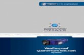 Invest in Confidence - BERNARD CONTROLS · Invest in Confidence LABEL The complete solution Weatherproof Quarter-turn Actuators SQ RANGE. Contents SQ Range Overview > 4 SQ Range Controls