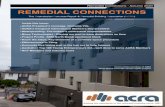Remedial Connections Autumn 2020 REMEDIAL CONNECTIONS€¦ · Postal: PO Box 452, Chester Hill NSW 2162 Greg Zambesi, GHD Pty Ltd greg_zambesi@ghd.com Harvey Welman, Ardex Australia