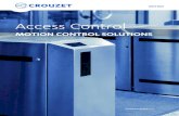 MOTION CONTROL SOLUTIONS - Crouzetcdn.crouzet-motors.com/assets/library/Crouzet-Motors-Access-contr… · MOTION CONTROL SOLUTIONS FOR ACCESS CONTROL As a market leader in motion