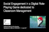 Social Engagement in a Digital Role- Playing Game ... · Social Engagement in a Digital Role-Playing Game dedicated to Classroom Management ... Directed towards the world depicted