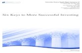 Six Keys to More Successful Investing - Schneider Downs CPAs · Six Keys to More Successful Investing February 28, 2017 A successful investor maximizes gain and minimizes loss. Though