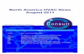 North Americ a HVAC News August 2011 - BRG · 2012. 8. 24. · foundation for AO SMITH's global residential and commercial boiler platform. Value creation and synergy opportunities: