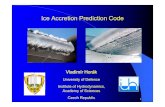 IA ti PditiIce Accretion Prediction CdCode · ComputationalsimulationoficeaccretionisanessentialtoolindesignComputational simulation of ice accretion is an essential tool in design,