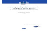 Future-proofing eGovernment for the Digital Single Market · 2016. 3. 30. · The eGovernment Benchmark provides insight into the state-of-play of the implementation of digital public