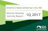 Schertz-Cibolo-Universal City ISD District Housing 1Q 2017 … · 2017. 5. 24. · 10. Saddle Creek Ranch 39 Cibolo Valley Schlather Cibolo 2024 11. MacArthur Park 39 Rose Garden