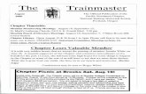 ·The Trainmaster · some one is there. (503)226-6747 Important Committee Meeting on Sept. 16. 10am-12pm. Room 1 Union Station Chapter Loses Valuable Member It is with very sadden