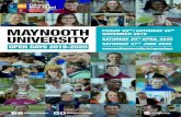 SAtUrDAY 27 opeN DAYS 2019-2020 - Maynooth University · Maynooth is served by two Dublin Bus routes, the 66 and the 67. Irish Rail and Bus Éireann services also link to Maynooth.