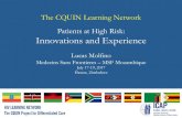 The CQUIN Learning Network Patients at High Risk: Innovations …€¦ · 05/07/2017  · July 17-19, 2017 Harare, Zimbabwe . Chamanculo Project Background CRAM- Intermediary Referral