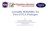 Assembly Reliability for Two CCGA Packages · 2006. 7. 14. · Title: Assembly Reliability for Two CCGA Packages Author: rghaffar Created Date: 6/28/2006 9:04:31 AM Keywords: Reliability,