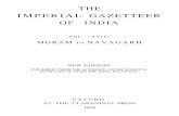 THE IMPERIAL GAZETTEER OF INDIA - Burma Library · IMPERIAL GAZETTEER OF INDIA VOLUME XVIII Moram. -Town in the Tuljapur taluk of Osmanabad District, Hyderabad State, situated in