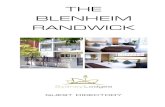 The Blenheim Randwick Compendium - Sydney Lodges Blenheim... · day. This includes fresh towels and rubbish removal. If you are staying longer than 4 nights, every 2 days you will