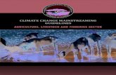 CLIMATE CHANGE MAINSTREAMING GUIDELINES AGRICULTURE ... · Livestock keeping is the main economic activity in the county with the main livestock bred includes being Cattle approximated